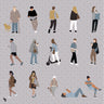 Flat Vector People 31 Uncategorized drawings | Toffu Co