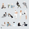 Flat Vector People 6 Uncategorized drawings | Toffu Co