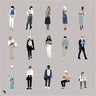 Flat Vector Convention People - Toffu Co