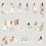 Flat Vector Cottage People PNG - Toffu Co