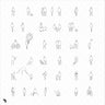 Flat Vector Freehand People 2 Digital Artwork drawings | Toffu Co