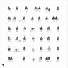 Flat Vector Freehand People 5 Digital Artwork drawings | Toffu Co