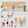 Flat Vector Bakery Digital Artwork drawings | Toffu Co