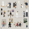 Flat Vector Art Museum Digital Artwork drawings | Toffu Co
