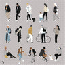 Flat Vector Public Space People Uncategorized drawings | Toffu Co