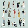 Flat Vector People Shopping 3 - Toffu Co