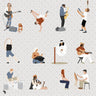 Flat Vector Street Performers Uncategorized drawings | Toffu Co