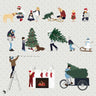 Flat Vector Winter People 5 Uncategorized drawings | Toffu Co