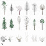 Flat Vector Exterior Plants 3 Digital Artwork drawings | Toffu Co