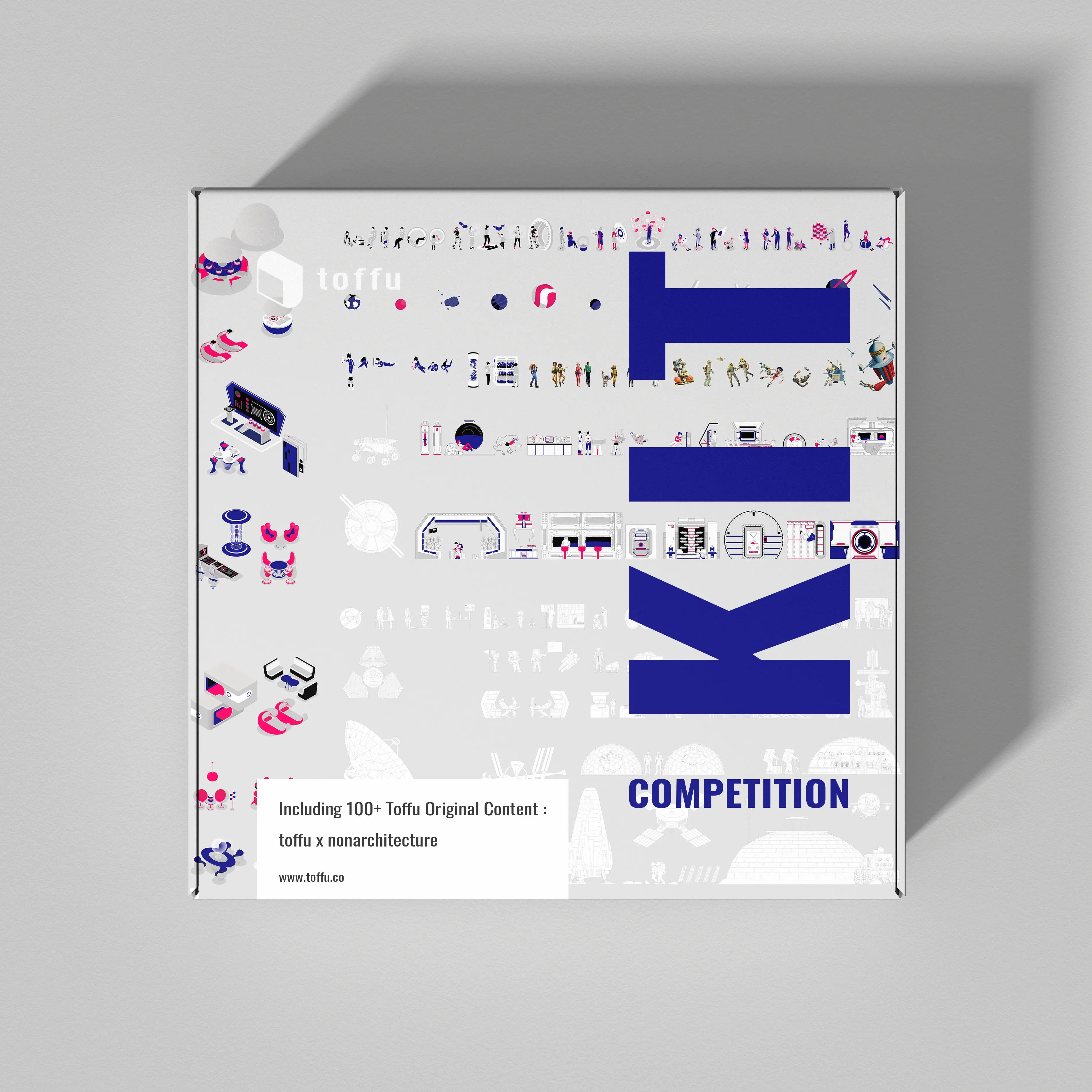 Spacecraft Design Competition Kit Digital Artwork drawings | Toffu Co
