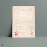 Resume Template Set 3 Digital Artwork drawings | Toffu Co