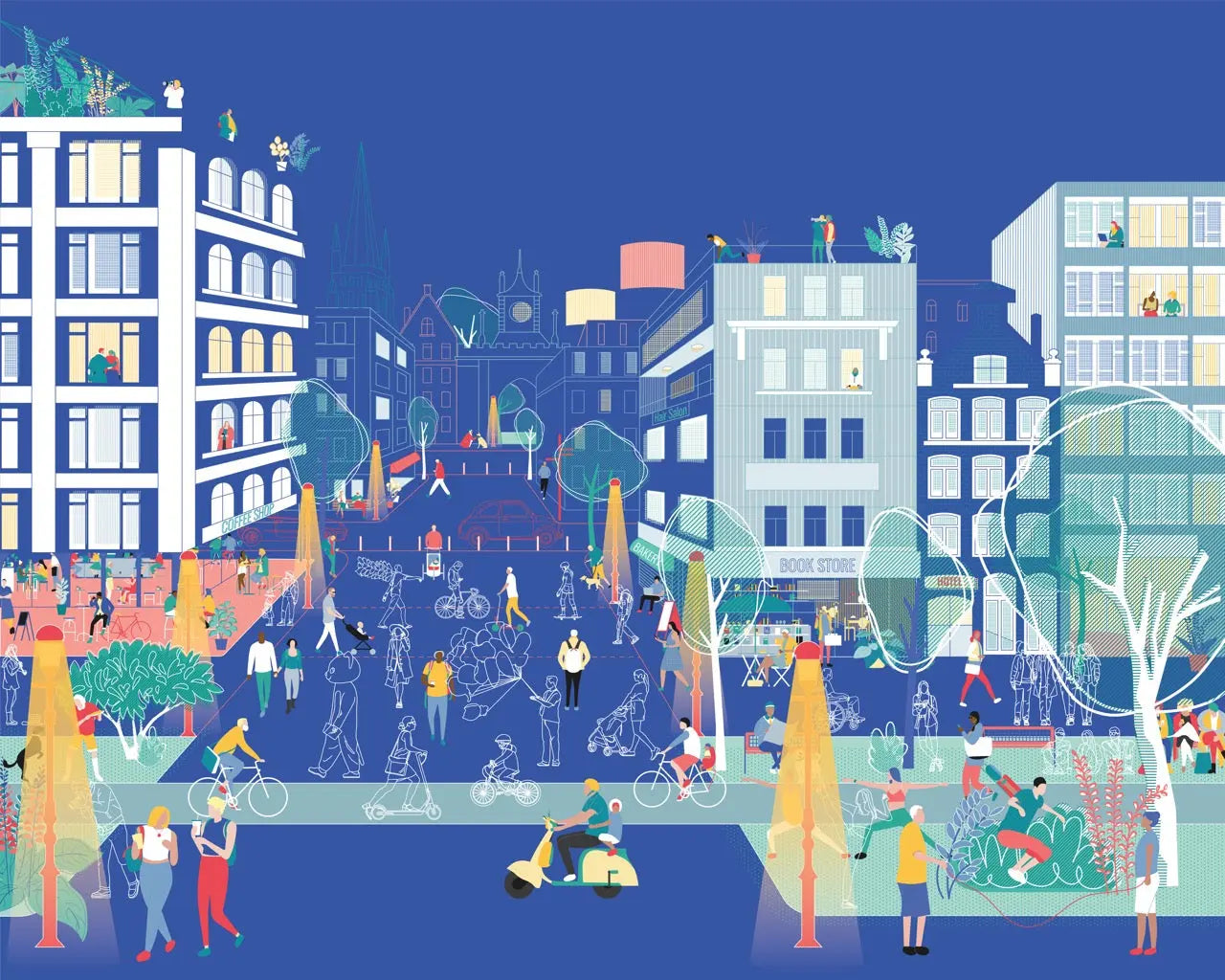 Flat Vector Publica Style Creative Content Bundle Uncategorized drawings | Toffu Co