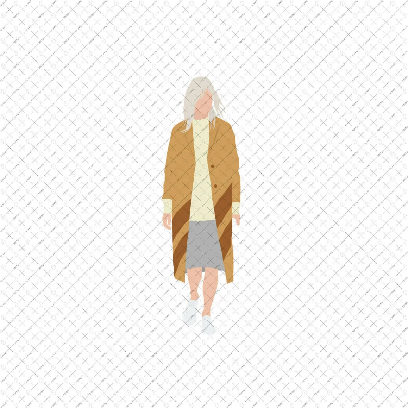 Flat Vector Fall Streetwear People Digital Artwork drawings | Toffu Co