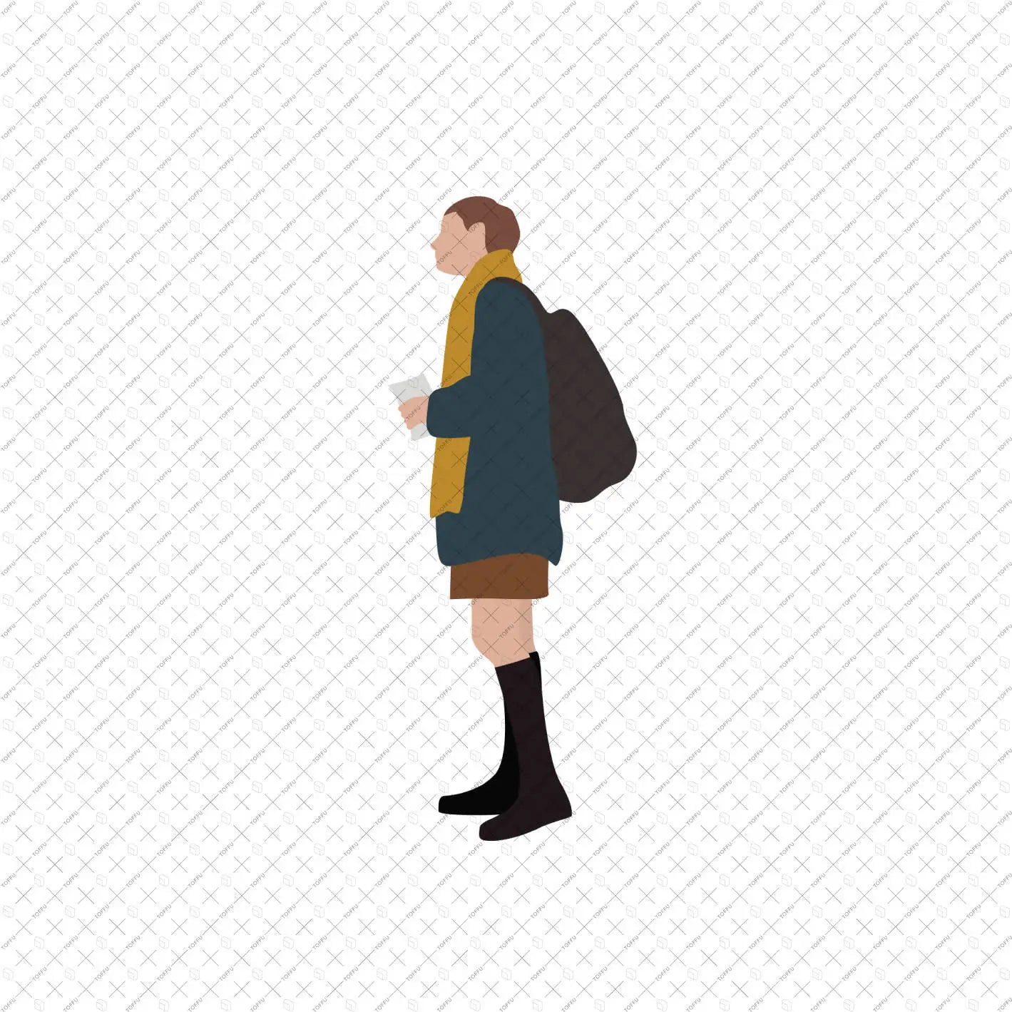 Flat Vector Museum People Digital Artwork drawings | Toffu Co