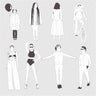 Flat Vector Human Scales 03 PNG - Toffu Co