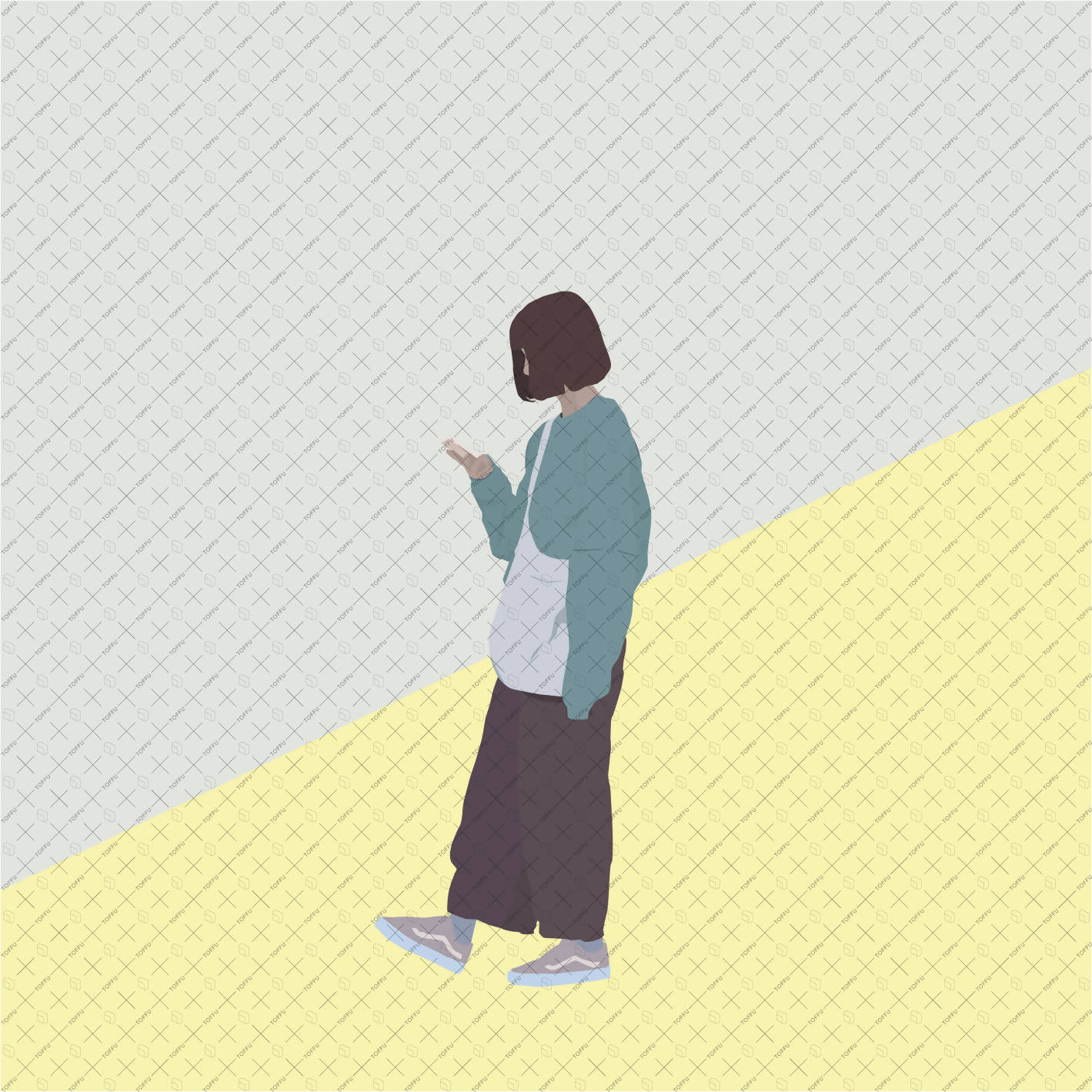Illustration People - Pack "Street Style" PNG - Toffu Co