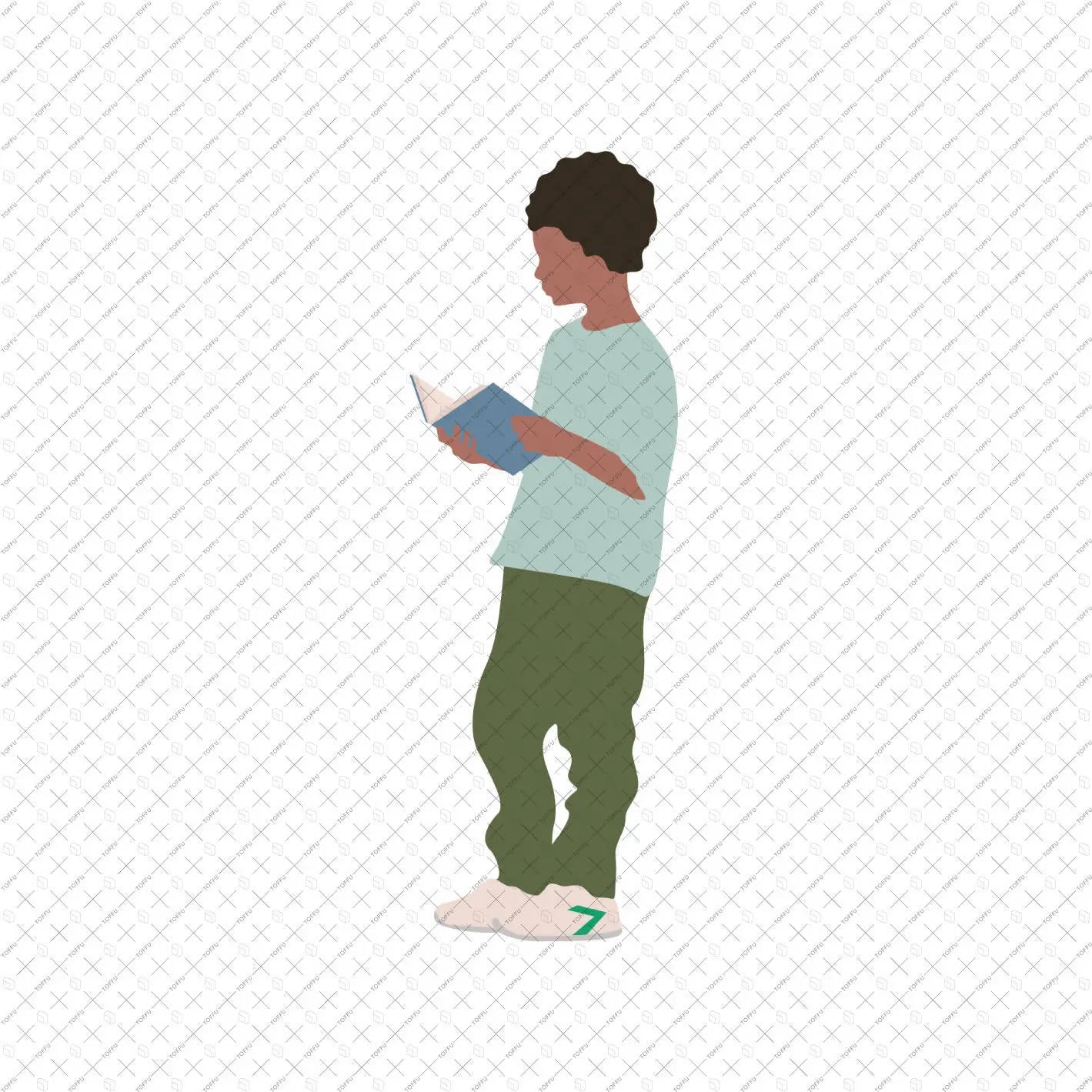 Flat Vector Library People Digital Artwork drawings | Toffu Co