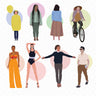 Flat Vector Human Scales 03 PNG - Toffu Co