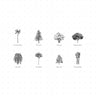 Tree Illustrations PNG - Toffu Co